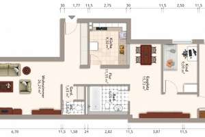 Bezugsfreie Wohnung in der Adelheidstraße mit EBK, Balkon und Parkplatz | WAGNER IMMOBILIEN – Die vollständige Adresse der Immobilie erhältst du vom Anbieter., 65185 Mitte, Wiesbaden – Vorschaubild 13