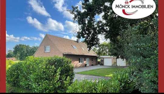 Bild von Einfamilienhaus in traumhafter Stadtrandlage mit Blick über Wiesen und Felder