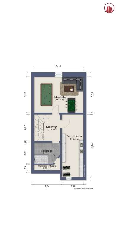 Grundriss Kellergeschoss