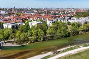 Rarität: Isar-Traumblick im 5. OG und Top-Lage am Roecklplatz