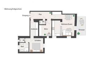 Zentrale 3-Zimmer-Wohnung in Lauingen – Bahnhofstraße 1, 89415 Lauingen (Donau) – Vorschaubild 8
