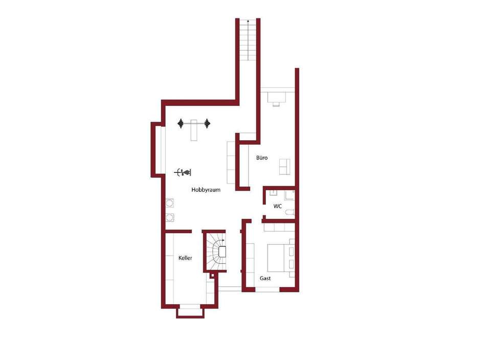 Grundriss, Untergeschoss
