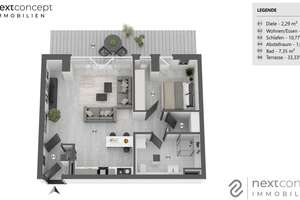 Modernes Wohnen im ARION76 – stilvolle Eigentumswohnung mit Stellplatz – Die vollständige Adresse der Immobilie erhältst du vom Anbieter., 40476 Golzheim, Düsseldorf – Vorschaubild 20