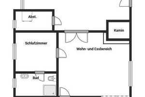 Massiv gebautes Haus mit hoher Privatsphäre im Feriendorf Bromskirchen - PROVISIONSFREI! – Waldeck-Frankenberg (Kreis) – Vorschaubild 24