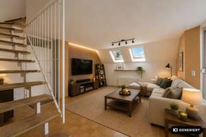 Großzügige Maisonette mit 2 Balkonen & sonniger Südterrasse in Köln-Sürth – 50999 Sürth, Köln – Vorschaubild 2