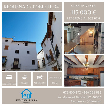 Rustikales Haus in der Poblete-Straße in Requena
