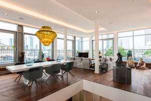 Über den Dächern des Westends - Penthouse mit 360° Panorama & Skylineblick