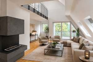 Von Privat: Maisonette-Penthouse München-Harlaching 
