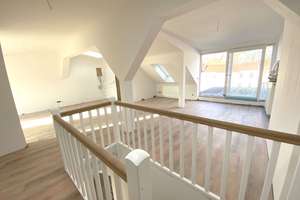 Wohnen auf 2 Ebenen mit Dachterrasse und 2 Balkonen