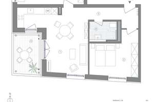 Erstbezug: Moderne 3-Zimmer-Wohnung mit Südwest-Loggia und Parkblick – Die vollständige Adresse der Immobilie erhältst du vom Anbieter., 68259 Käfertal, Mannheim – Vorschaubild 5