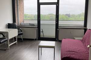 Urbanes Leben in Golzheim: Kompaktes vollmöbliertes 1-Zimmer-Apartment mit Balkon – Am Bonneshof 30, 40474 Golzheim, Düsseldorf – Vorschaubild 4