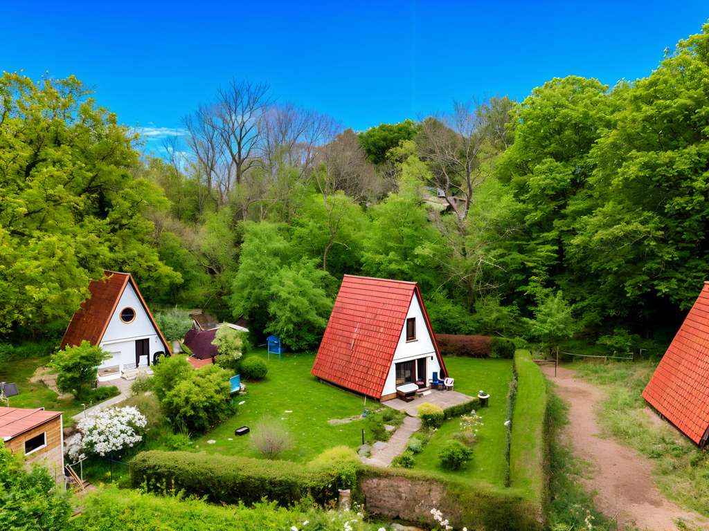 Immobilie in Groß Mohrdorf - Idylle am Meer! Finnhütte, ca. 43m² Wfl, 360m² Grdst, ca. 17m² Terr. & Gartenhaus im Kinnbackenhagen - Bild 2
