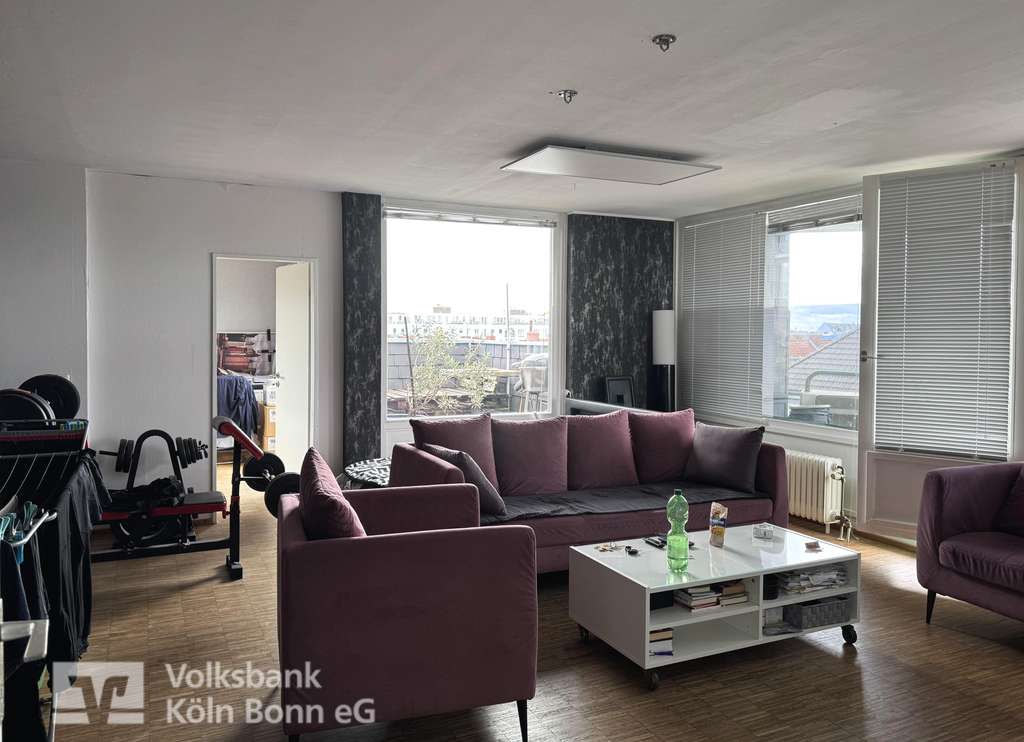 Köln-Mauenheim - Gut geschnittene 2-Zimmer- Terrassenwohnung in gepflegter Wohnlage 
