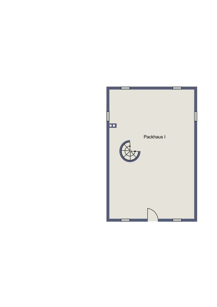 Grundriss Packhaus I