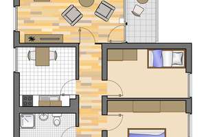 Demnächst frei! 3-Zimmer-Wohnung in Gelsenkirchen Scholven – Scheideweg 81, 45896 Scholven, Gelsenkirchen – Vorschaubild 11