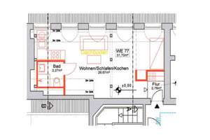 Rarität: 1-Zi.-DG-Projekt mit Baugenehmigung - Voll erschlossen im Innenbereich – Die vollständige Adresse der Immobilie erhältst du vom Anbieter., 12161 Friedenau, Berlin – Vorschaubild 9