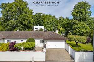 QVIII - SONNIGER BUNGALOW MIT GROSSEM GARTEN – Die vollständige Adresse der Immobilie erhältst du vom Anbieter., 82031 Grünwald – Vorschaubild 4
