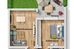 3-Zimmerwohnung mit Westterrasse, Gartenanteil und Tiefgaragenstellplatz in Lev.-Steinbüchel – Die vollständige Adresse der Immobilie erhältst du vom Anbieter., 51377 Steinbüchel, Leverkusen – Vorschaubild 13