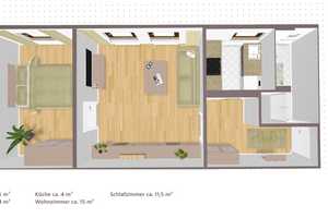 Süße 2-Raumwohnung mit Duschbad & EBK auf Wunsch! – Otto-Richter-Straße 42, 39116 Magdeburg – Vorschaubild 2
