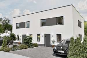 Gehobenes Umfeld Weiden | Neubau Doppelhaushälfte, massive Bauweise, mit Grundstück, A+, Bodenplatte