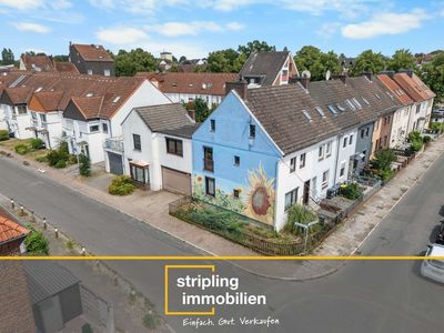 Bremen – Lindenhof | Sanierungsbedürftiges Reihenendhaus mit Anbau & 2 Garagen