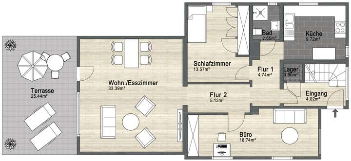 Grundriss Erdgeschoss