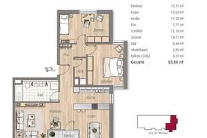 Modernes Wohnjuwel im "Carree Alte Post" - Smart Home, Südbalkon & PROVISIONSFREI nahe Alex! – Die vollständige Adresse der Immobilie erhältst du vom Anbieter., 10367 Lichtenberg (Ortsteil), Berlin – Vorschaubild 11