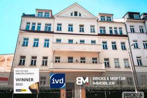 Charmante 3-Zimmer-Altbauwohnung mit Balkon im Hochparterre