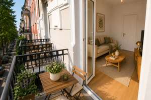 Jugendstil trifft Moderne – Traumwohnung mit Balkon in Eimsbüttel – Die vollständige Adresse der Immobilie erhältst du vom Anbieter., 20255 Eimsbüttel (Ortsteil), Hamburg – Vorschaubild 5