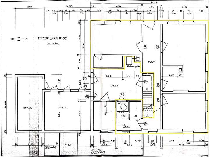 Grundriss Erdgeschoss