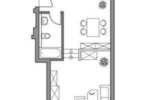 Lebendig wohnen in Paderborn: 2,5-Zimmer-Wohnung mit Terrasse – Petersstrasse 25, 33100 Kernstadt, Paderborn – Vorschaubild 2