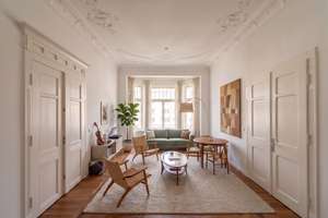 4-Zimmer-Altbauwohnung mit Balkon in zentraler Lage – 4109 Zentrum-West, Leipzig – Vorschaubild 3