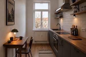 Tolle 1,5-Zimmer-Wohnung am Puls der Zeit – Die vollständige Adresse der Immobilie erhältst du vom Anbieter., 4277 Connewitz, Leipzig – Vorschaubild 8