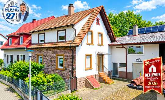 FAMILIENHAUS MIT 5 ZIMMERN, KÜCHE MIT GROßER VORRATSKAMMER, KLEINER GARTEN UND TERRASSE...
