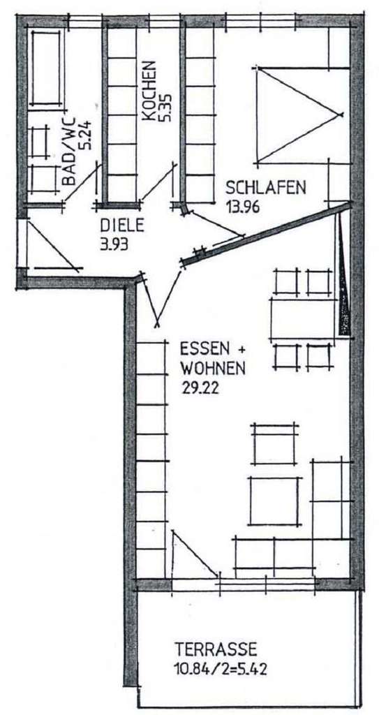 Immobilie in Waldshut-Tiengen - Solide vermietete Wohnung mit Lift in Waldshut-Tiengen - Bild 3