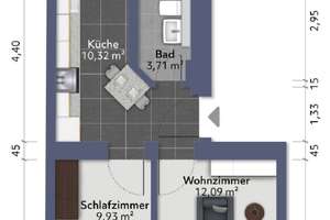 Modernisierte 2-Zimmer-Eigentumswohnung am Humboldtpark in Humboldt-Gremberg – Die vollständige Adresse der Immobilie erhältst du vom Anbieter., 51105 Humboldt/Gremberg, Köln – Vorschaubild 15
