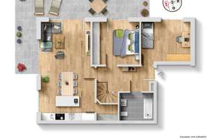 Neuwertige Garten-Maisonette in Berg am Laim – Die vollständige Adresse der Immobilie erhältst du vom Anbieter., 81671 Berg am Laim Ost, München – Vorschaubild 21