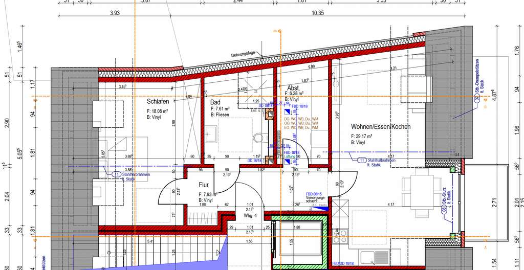 Immobilie in Schüttorf - Neubau: 3‑Zimmer Attika-Wohnung mit Parkplatz / Wärmepumpe und PV-Anlage - Bild 0