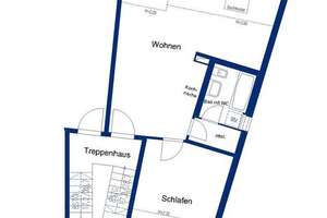 Zentral u. gemütlich: 2 Zimmer mit offenem Wohn‑ und Kochbereich – Düsseldorfer Str. 28, 38440 Laagberg, Wolfsburg – Vorschaubild 5