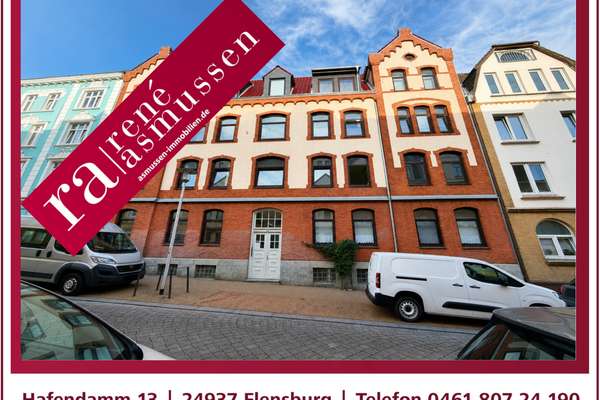 ASMUSSEN IMMOBILIEN - Altbauwohnung mit Terrassenzugang