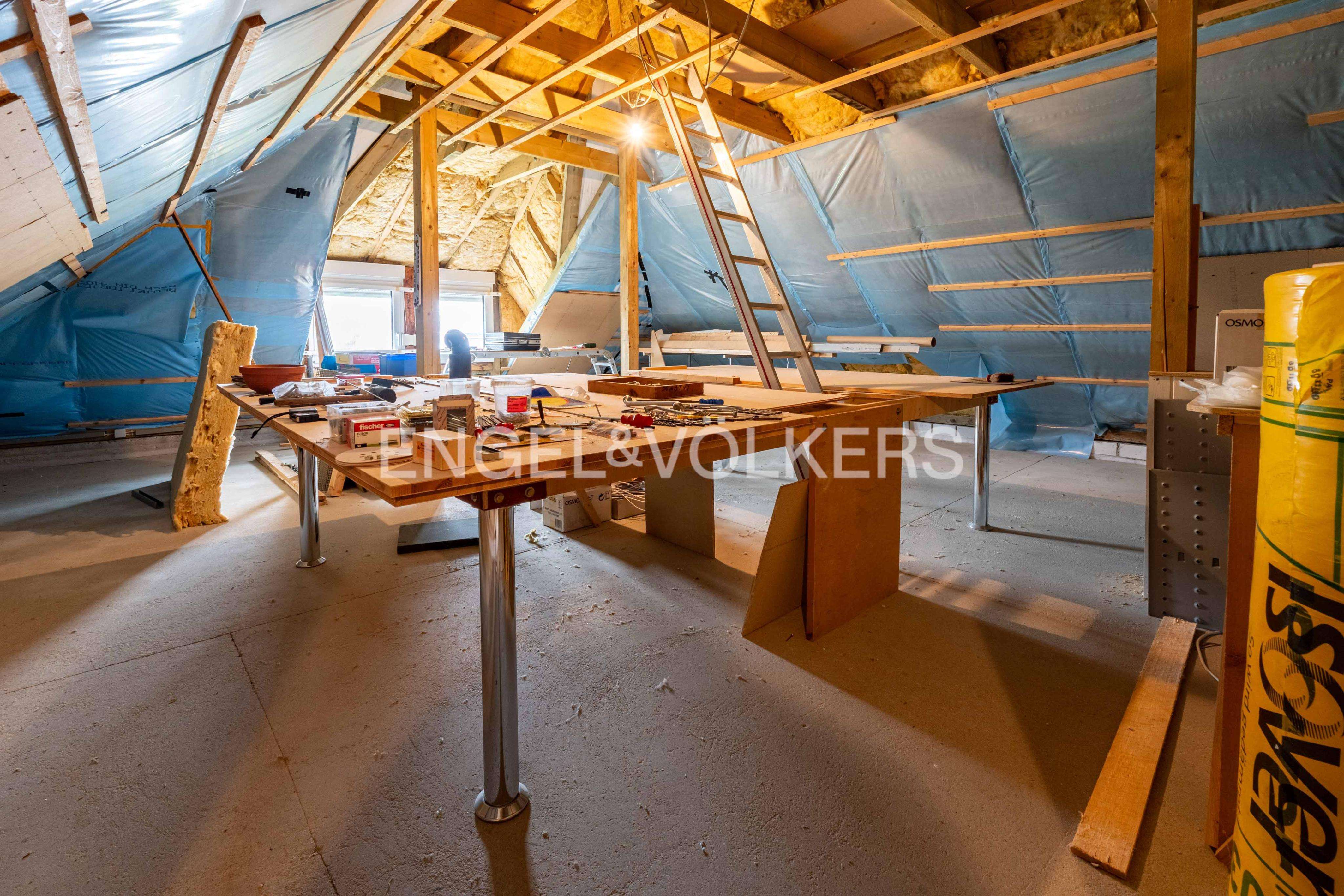 Immobilie in Lünne - Bungalow mit überdachter Terrasse, Werkstatt & Ausbaureserve im Dachgeschoss - Bild 4