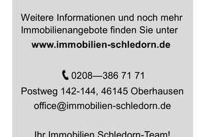 Charmante 1-Zimmer- Wohnung mit separater Küche – Die vollständige Adresse der Immobilie erhältst du vom Anbieter., 46045 Altstadt-Süd, Oberhausen – Vorschaubild 6
