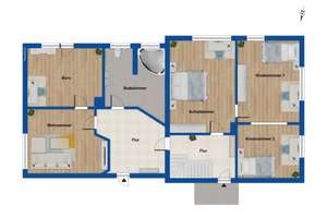Zentral gelegenes Wohnhaus in Osnabrück mit Charme – ideal auch als Zweifamilienhaus denkbar – Die vollständige Adresse der Immobilie erhältst du vom Anbieter., 49090 Haste, Osnabrück – Vorschaubild 11