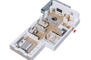 Großzügige barrierefreie 3-Zi-Wohnung in Münster Albachten neuwertig mit Gäste-WC und PKW-Stellplatz – Die vollständige Adresse der Immobilie erhältst du vom Anbieter., 48163 Albachten, Münster – Vorschaubild 40
