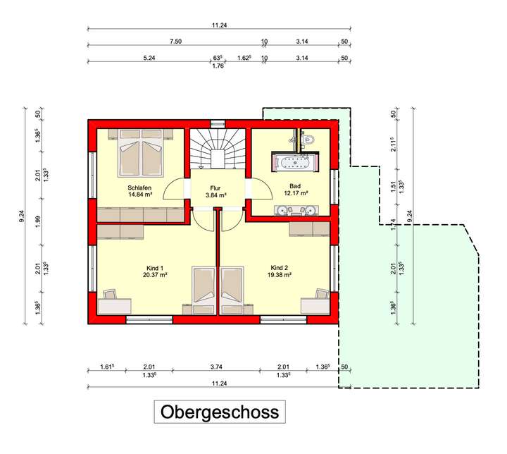 Grundriss OG