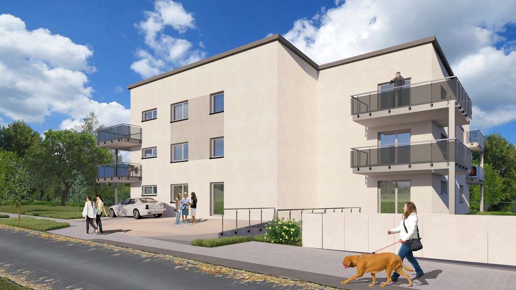 Immobilie in Ilshofen - Neubau 2-Zimmer-Wohnung OG mit Balkon - Bild 3