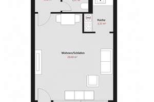 Ludwigsvorstadt - Hell. Ruhig. Zentral. - Nahe Theresienwiese! – Die vollständige Adresse der Immobilie erhältst du vom Anbieter., 80336 Ludwigsvorstadt-Kliniken, München – Vorschaubild 6