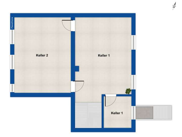 Grundriss Kellergeschoss