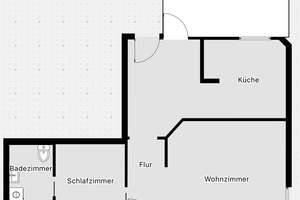 Gemütlicher 2-Zimmer Bungalow mit Einbauküche und Garten Nähe Zollenspieker – Die vollständige Adresse der Immobilie erhältst du vom Anbieter., 21037 Kirchwerder, Hamburg – Vorschaubild 2