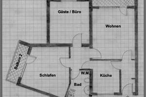 Top saniert !!! Helle 3-Zi.-Whg., 4. OG., Lift, 2  Balkone, K.D.B., ca. 75 m², € 1.200,-- – Vagedesstrasse 2, 40479 Pempelfort, Düsseldorf – Vorschaubild 29